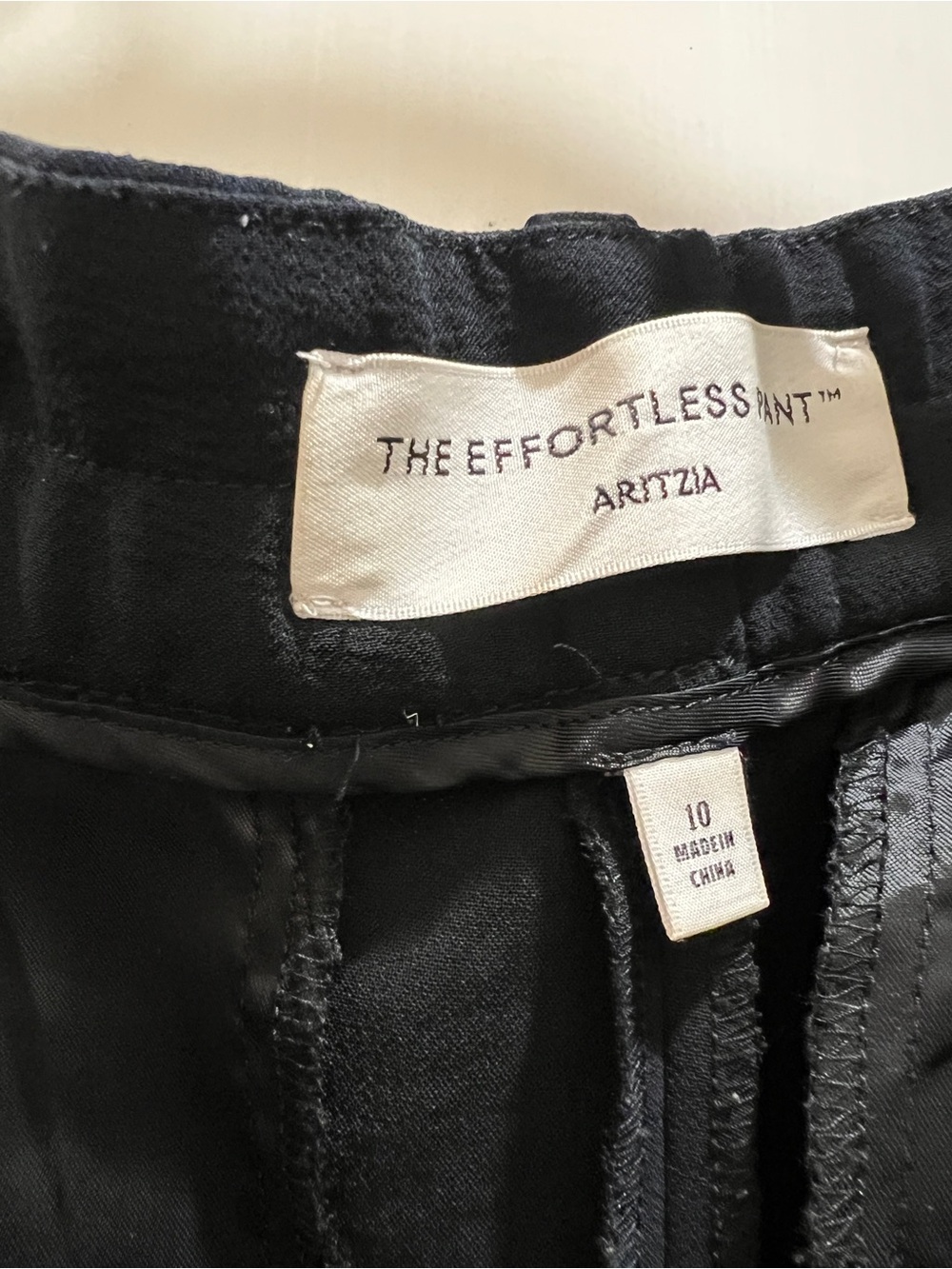 Aritzia The Effortless Pant - black - Picture 4 of 7